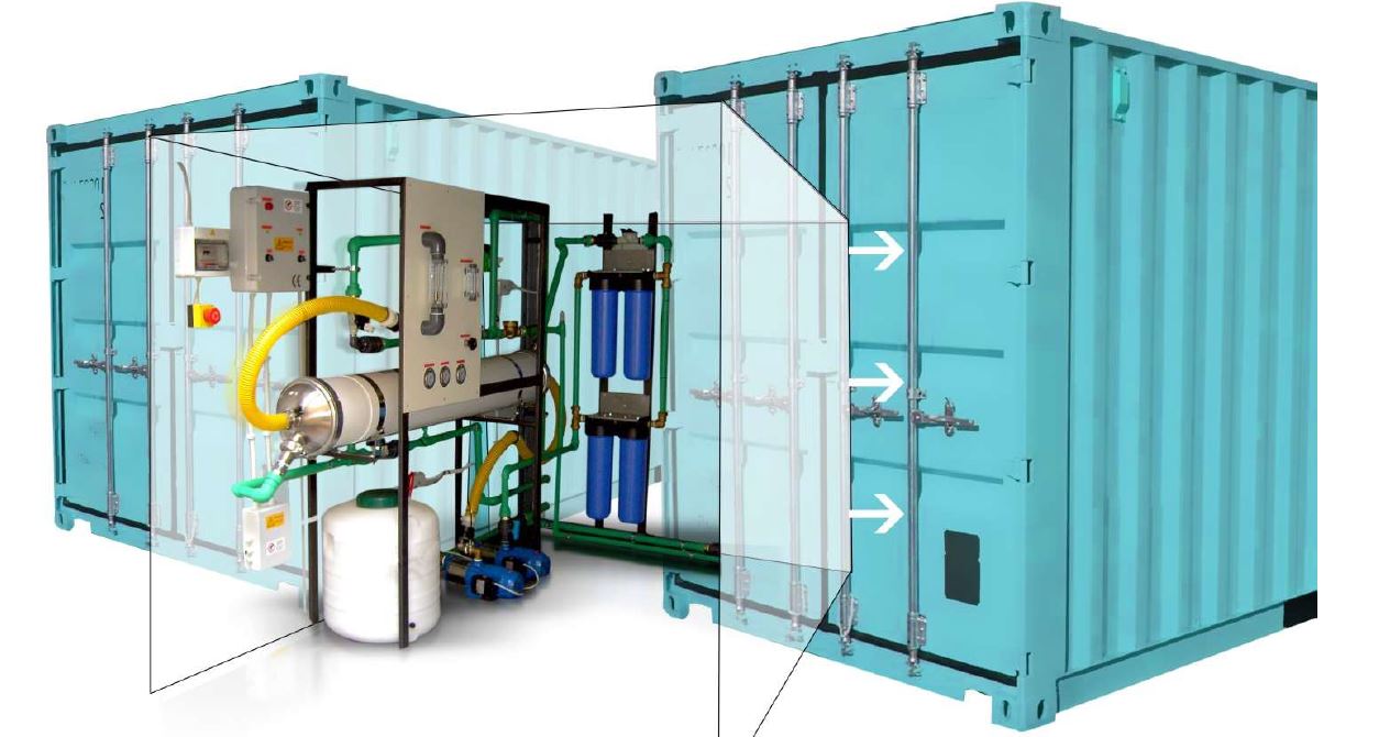 Rescue station ULF PRO, ultrafiltration pour zones d'urgence
