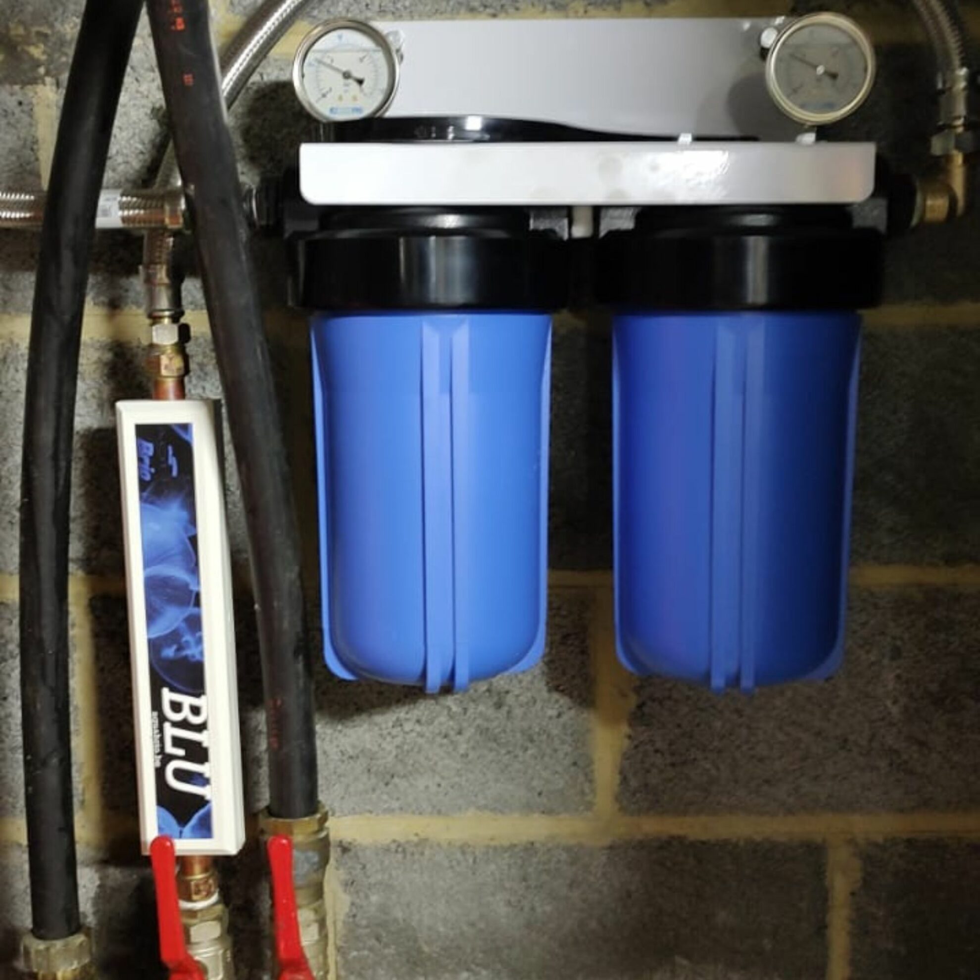VEVOR Adoucisseur D'Eau Sans Sel Pour Toute La Maison – Détartreur Physique Ultra-Efficace 4 M³/h En Alliage SAAS, Sans Électricité Ni Chimie