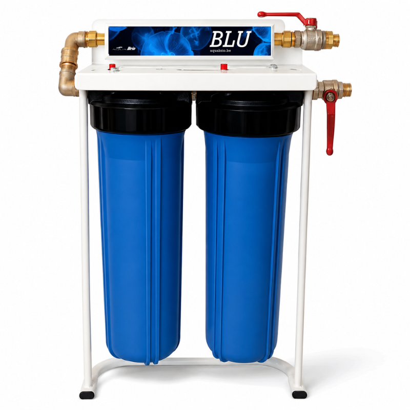 Adoucisseur d'eau sans sel BLU+ Protect, anti-calcaire et anti-PFAS